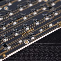 Clavier magnétique GATERON GT60 PRO PCB série Jade, PCB magnétique à réglage fin exclusif, présenté dans un sac fourre-tout en toile noire