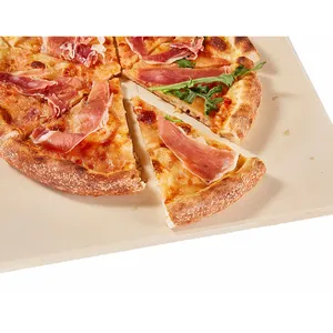 맞춤형 도매 코디 에라이트 피자 스톤 베이킹 스톤 바베큐 공장 공급 제조업체 오븐 및 그릴 용 그릴 피자 스톤