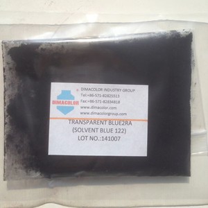 透明ブルー2RA溶剤染料ブルー122ピュアブルーBOベースインクPET PC PS ABSカラー染料 - Product Image 1