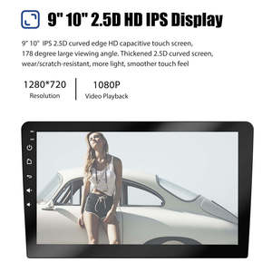9/10 Inch Android12 2 + 32GB Phổ Máy Nghe Nhạc 1K Độ Phân Giải Màn Hình Cảm Ứng Đài Phát Thanh Cho Xe Stereo <span class=keywords><strong>Android</strong></span> Với <span class=keywords><strong>Wifi</strong></span> Carplay <span class=keywords><strong>GPS</strong></span> - Product Image 6