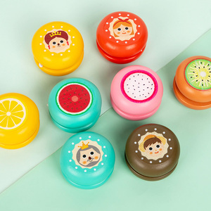 <span class=keywords><strong>Montessori</strong></span> in legno Yo-Yo giocattolo cartone animato a tema educativo di sviluppo di abilità giocattolo per bambini mano-occhio coordinazione formazione - Product Image 2
