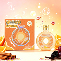 Cadeau romantique pour la Saint-Valentin et les anniversaires pour elle, flacon en forme de donut de 100 ml, parfum crémeux au lait de fraise, parfum longue durée, spray pour femme