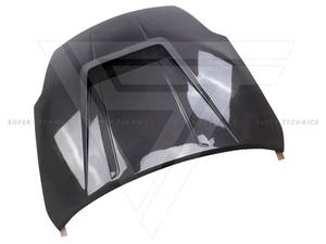 日産350zZ332003-2005用の6月スタイルのカーボンファイバーフード - Product Image 5