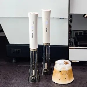 Milk Frother, Coffee Latte <b>Automatic</b> Milk Frother, Hand-free Milk Whipping <b>Stirrer</b> - Product Image 2