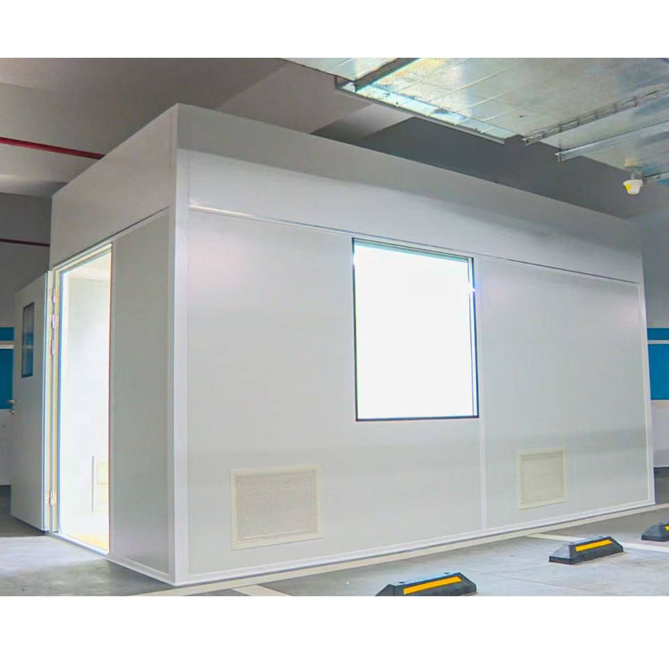 Customized Modular Prefab Clean Room Office Glass Cleanroom Modular ...
