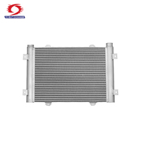 Refroidisseur d'huile hydraulique industriel à plaques et ailettes en aluminium pour excavatrice JCB, échangeur de chaleur de radiateur de moteur à refroidissement par air et réservoir d'eau