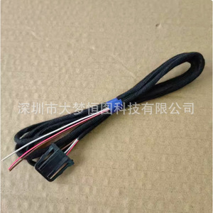 Arnés de cableado de luz de techo trasera Volkswagen 12V negro para Passat Bora Golf 4 Tiguan, conjunto de luz de lectura de techo - Product Image 1