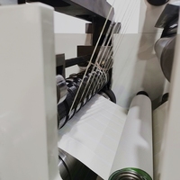 Cortador de etiquetas enrollable, máquina de pegatinas troqueladas, trazador de etiquetas con función de corte de contorno automático