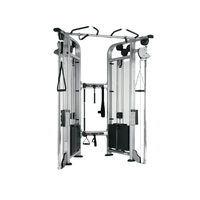 Appareil de gymnastique station multifonction Équipement de fitness Exercice Double câble de poulie réglable Machine d'entraînement multifonctionnelle