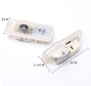 Luces LED con Logotipo PICASSO para Automóviles, Accesorios de Bienvenida, Lámpara con Emblema, Proyector de Puerta Fantasma, C5 C2 C3 C6, Paquete de 2, Conexión Directa, Nuevo - Product Image 2