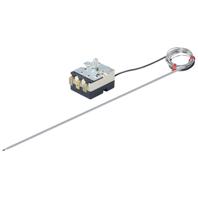 JPCI 8G Electric Thermostat with Temperature Range 100-500 Featuring Bulb and Capillary Components