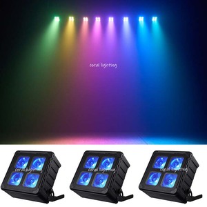 Éclairage LED sans fil pour extérieur, 4 pièces * 18 W, RGBWA+UV, contrôle DMX, éclairage de scène et effets de faisceau de projection pour mariage, indice de protection IP65 - Product Image 6
