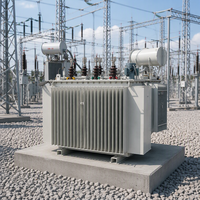 Transformateur immergé dans l'huile de distribution LUTE 1600 kVA Dyn11 10 kV/11 kV triphasé à noyau bobiné stéréoscopique à double enroulement 50/60 Hz