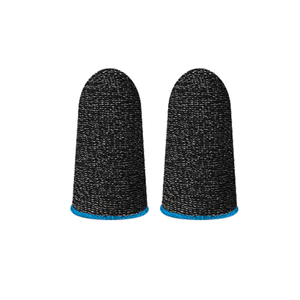 Touch Screen Thumb <strong>Silver</strong> Fiber Finger <strong>Glove</strong> Playing Phone Game Anti Slip <strong>Gloves</strong> for Gaming with Digeine for Game - Product Image 1