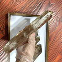 Prix d'usine – Points de cristal naturels de guérison : Tour de quartz fumé et citrine fumée naturelle avec pointe arc-en-ciel pour la décoration