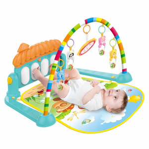 Tapis d'éveil musical pour bébé de 0 à 18 mois, tapis de jeu doux avec piano et clavier, tapis de gym pour bébé, tapis d'activité musical pour bébé - Product Image 2