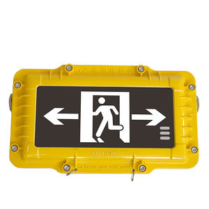 Luminaire de signalisation d'urgence en cas d'incendie Lumière antidéflagrante pour l'indication de sortie dans les zones inflammables et explosives - Product Image 1