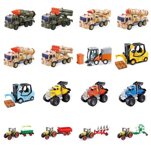 Nuevo Producto, coche alimentado por fricción, función de granja, juguete para niños, rueda barata, coche de granjero - Product Image 5