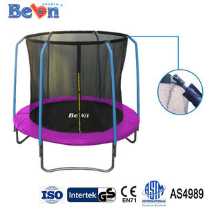 Vente en gros d'ensemble de clôture de sécurité pour trampoline rebondissant extérieur équipement de <span class=keywords><strong>fitness</strong></span> combiné PVC durable et accessoires complets - Product Image 6