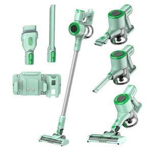 Aspirateur balai sans fil, capacité de 0,5 L, moteur sans balais, filtration HEPA, batterie lithium-ion, aspiration humide/sèche, lumières LED - Product Image 4