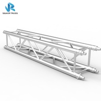 Sistema de Estructura de Aluminio para Escenario Modular, Plegable, Portátil, de Alta Resistencia, con Soporte para Micrófono