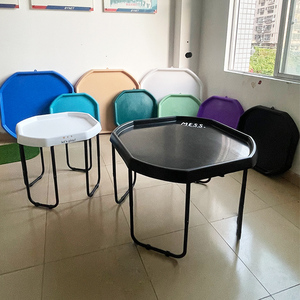 Montessori vassoio in <span class=keywords><strong>tufo</strong></span> sensoriale gioco vassoio disordinato supporto regolabile <span class=keywords><strong>da</strong></span> esterno vassoio di gioco di miscelazione - Product Image 1