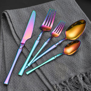 Juego de Cubiertos de Cinco Piezas A11T5H1 410 Slim Waist, Acero Inoxidable, Acabado Espejo, Juego de Regalo para Bodas - Product Image 5