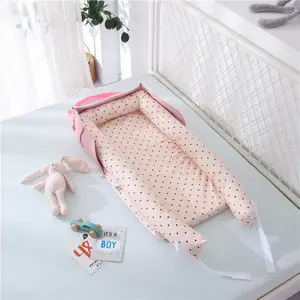 OEM & ODM Faltbare Tasche Typ 100% Baumwolle Baumwolle Baby Schlaf Nest