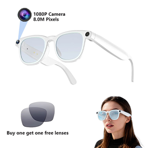 แว่นตาอัจฉริยะรุ่น Advanced Intelligent Vision M89 พร้อมกล้อง LED ระบบจดจำภาพ แปลภาษา ผู้ช่วยเสียง และฟังก์ชั่นแว่นกันแดดสำหรับเล่นกีฬา - Product Image 3