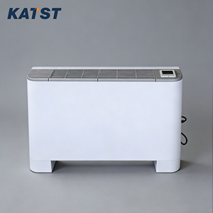 Unité de ventilo-convecteur hydronique vertical ultra-mince pour système d'eau réfrigérée, prix unitaire pour chauffage et refroidissement domestique, unité de ventilo-convecteur apparente - Product Image 1