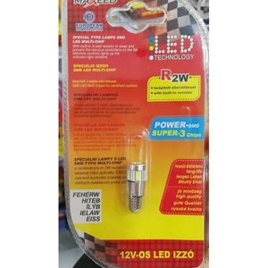 Bombilla LED redonda T10 6SMD 5630 para iluminación interior de coche 12V blanca - Product Image 1