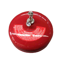 Extincteur automatique à poudre en acier inoxydable de 4 kg, 6 kg, 9 kg, extincteur suspendu avec jauge