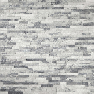 Buon prezzo bianco cultura grigio pietra all'aperto impiallacciatura di pietra Modulare impilato parete di colore grigio lucido coltura di pietra naturale muro di ardesia - Product Image 1