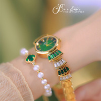 Часы BS Bee Sister Fashion Business, кварцевые, для женщин, роскошные, водонепроницаемые, с ремешком из нержавеющей стали, горячая распродажа, подарок
