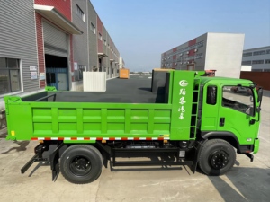 Camion benne léger Dayun 4x2, capacité de charge de 10 tonnes, petit camion benne hydraulique pour l'entretien routier - Product Image 5