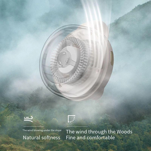 Ventilador sin Aspas Whirlwind con Diseño de Botón Portátil, Mini Ventilador Silencioso a Batería para el Hogar y Viajes al Aire Libre - Product Image 3