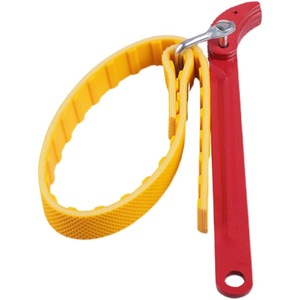 Adjustable Pipe <b>Wrench</b> With Serrated Jaw And Anti Slip Handle For Water Filter Maintenance Metric Size Diy Tool - Product Image 1