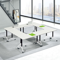 Mobilier de bureau maison loisirs conférence formation réglable Portable étudiant école bureau avec roues pliant table mobile