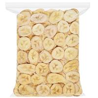 Fabrieksgroothandel Diepvriesgedroogde Bananenplakjes Zonder Toegevoegde Suiker Gezonde Veganistische Fruitsnacks