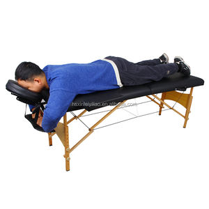 Table de massage portable réglable en bois, vente directe d'usine, pour <span class=keywords><strong>spa</strong></span>, salon, hôtel, en cuir PVC PU - Mobilier de salon de qualité - Product Image 5