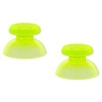 EXtremeRate Clear Green Thumbsticks Bâtons de remplacement Bâton analogique pour contrôleur PS5 Playstation5