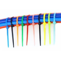 Attaches-câbles en nylon autobloquantes, robustes, résistantes aux UV et à la chaleur, pour la gestion des câbles, multi-tailles