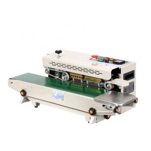 Machine de scellage électrique automatique de bureau pour sacs alimentaires en plastique, scelleuse thermique pour sachets en plastique pour l'industrie de l'emballage - Product Image 1