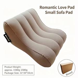 Portable Folding Multi-Functional <b>Inflatable</b> Positioning <b>Sofa</b> Ergonomic Support Air Chair Modern Design Soft Flocked Material - Product Image 3
