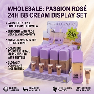 Base de Maquillaje BB Cream con Aloe Vera, Hidratación 24H, Unifica el Tono de Piel, Ingredientes Nutritivos, Maquillaje Facial, Venta al Por Mayor, OEM, ODM - Product Image 1