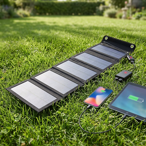 ALECTER Monocrystalline Silicon <b>Solar</b> <b>Panels</b> Portable <b>Foldable</b> Mini .30W 20% Efficiency Folding <b>Solar</b> <b>Panel</b> USB 5V - Product Image 1