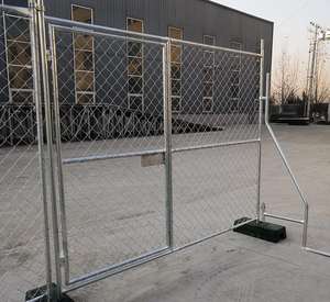 Grillage provisoire galvanisé Offre Spéciale de barrière de maillon de chaîne pour la construction - Product Image 4