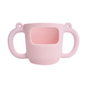 Housse de protection en silicone pour thermos et bouteille d'eau avec poignée et cordons colorés - Product Image 1