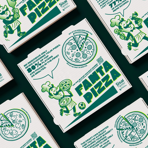 Juego de Empaque Personalizado para <span class=keywords><strong>Pizza</strong></span>, con Identidad de Marca Unificada, Caja, Envoltorio, Servilleta y Bolsa, Certificado FSC, Listo para DDP - Product Image 2
