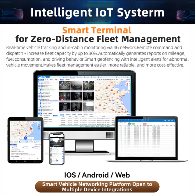 One-Year Service Fee for Intelligent IoT Systerm Platform Fleet Management Vehicle Software Platform for Android ISO Apps